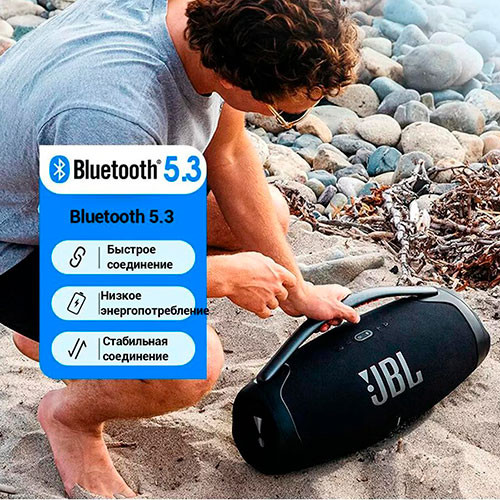 Колонка JBL Boombox 3 Black | MK03085