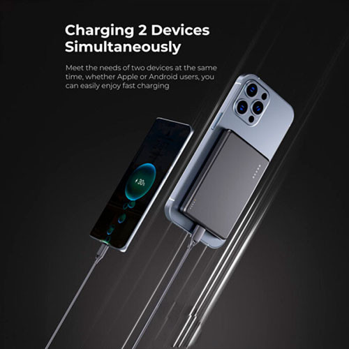 Power Bank BRAVE BP-20 Ultra Slim Magnetic Wireless 20W (10,000mAh) | MK03101