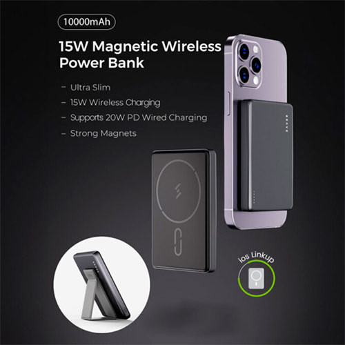 Power Bank BRAVE BP-20 Ultra Slim Magnetic Wireless 20W (10,000mAh) | MK03101