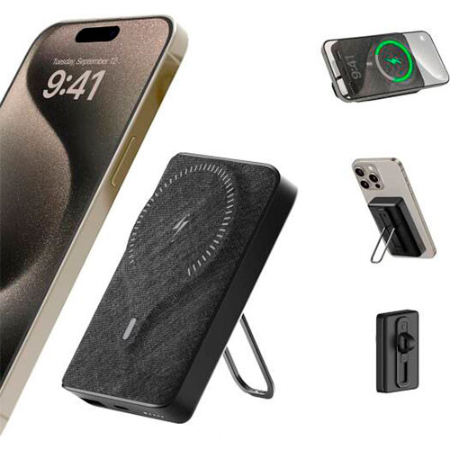 Power Bank BRAVE BP-16 Magnetic Mini Wireless Fast Charge 20W (10,000mAh) | MK03102