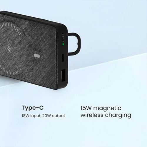 Power Bank BRAVE BP-16 Magnetic Mini Wireless Fast Charge 20W (10,000mAh) | MK03102