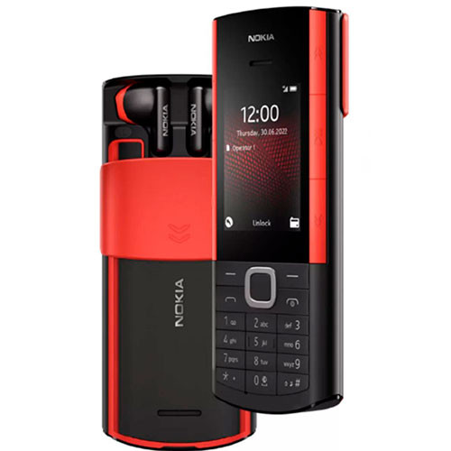 NOKIA 5710 Xpress Audio Dual Sim Black (2022) + без проводной наушник | MK03105