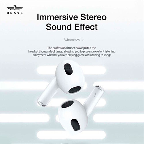 BRAVE E-23 Earbuds 3 | MK03124