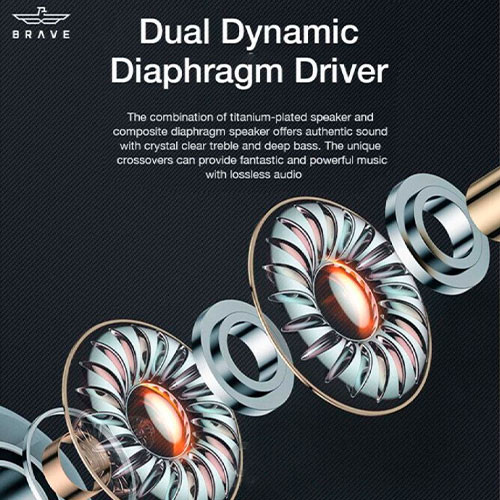 BRAVE E-23 Earbuds 3 | MK03124