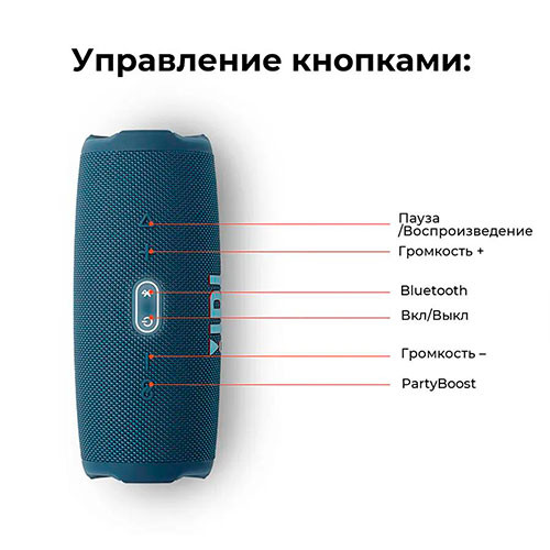 Портативная акустика JBL CHARGE 5 Original. | MK03131