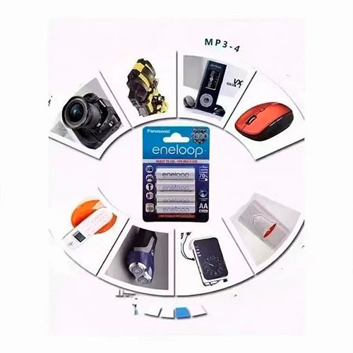 Аккумуляторы Eneloop AAA 800 mAh, 4 шт. | MK03139