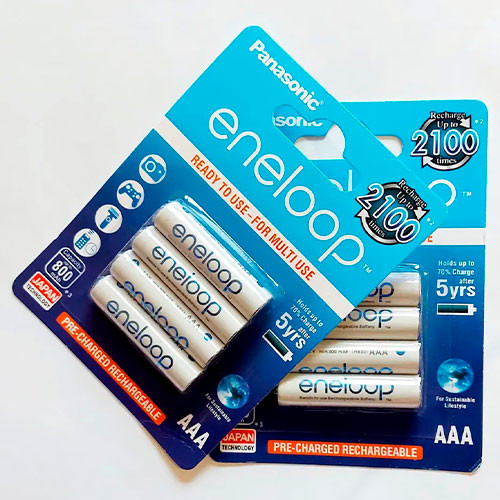 Аккумуляторы Eneloop AAA 800 mAh, 4 шт. | MK03139