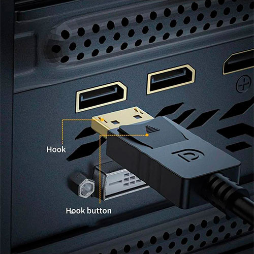 Кабель-переходник 1,8м DisplayPort HDMI 4K для ноутбука | MK03156
