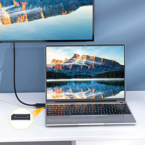 Кабель-переходник 1,8м DisplayPort HDMI 4K для ноутбука | MK03156