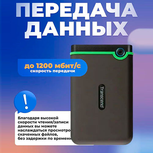 TRANSCEND USB 3.1 Portable HDD 1TB | MK03179
