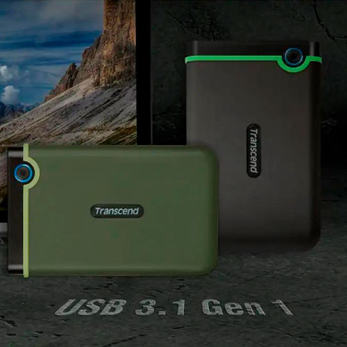 TRANSCEND USB 3.1 Portable HDD 1TB | MK03179