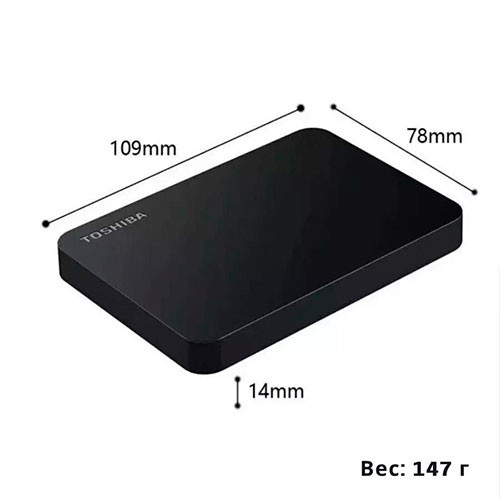 TOSHIBA Portable HDD 500GB | MK03208