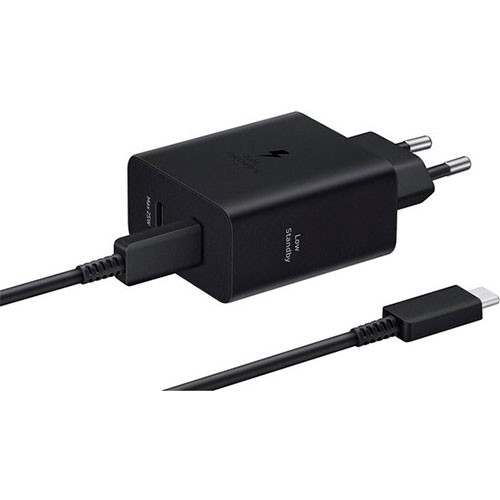 Адаптер SAMSUNG Duo 50W PD USB-C + кабель 5A/1,8 м (Оригинал) | MK03226