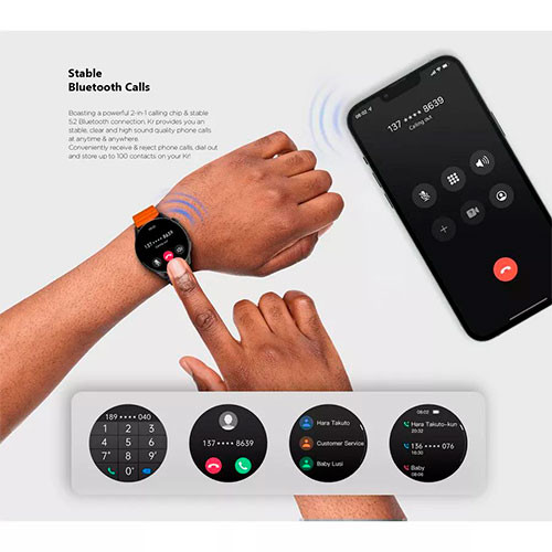 Kieslect Calling Watch KR Pro black | MK03253