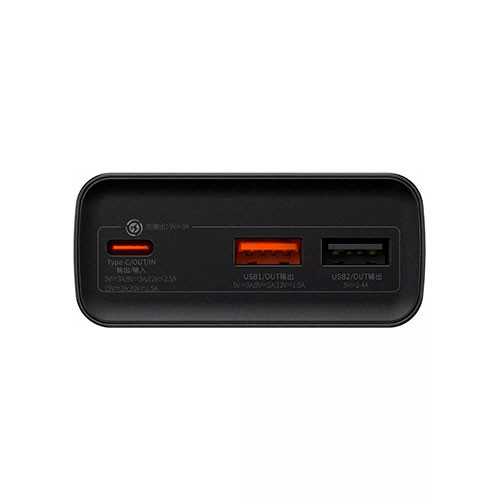 BASEUS Adaman2 Digital Display Fast 30W (10,000mAh) Black | MK03265