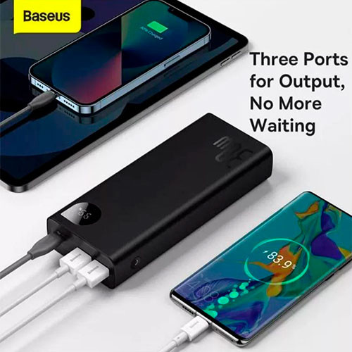 BASEUS Adaman2 Digital Display Fast 30W (10,000mAh) Black | MK03265