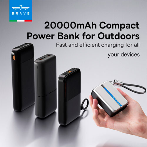 BRAVE BP-28 Fast Charging, 65W (20.000mAh) | MK03269