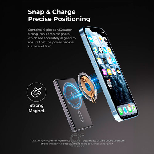 BRAVE BP-19 Ultra Slim Magnetic Wireless 20W (5,000mAh) | MK03303