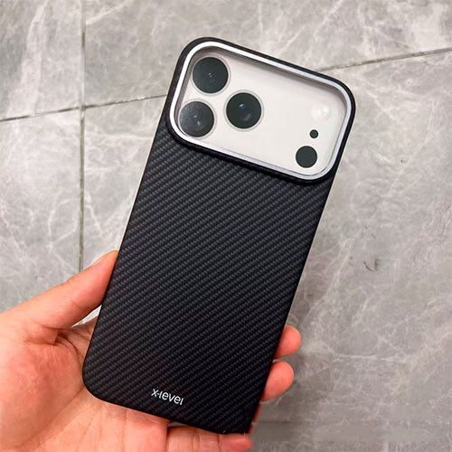 Чехол для iPhone 17 Pro Max углеродного волокна | MK03320