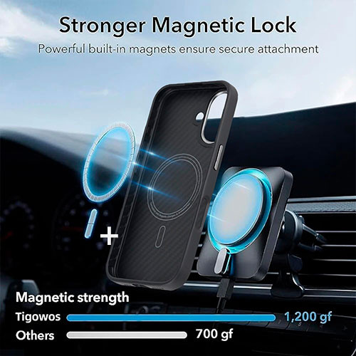 Чехол для iPhone 17  углеродного волокна | MK03359