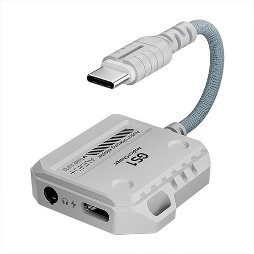 Конвертер Type-C[3.5MM TYPEC] наушники, 60W зарядка | MK03416