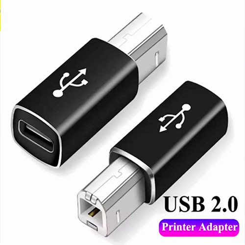Переходник для принтера TYPE-C разъем - штекер USB В | MK03456