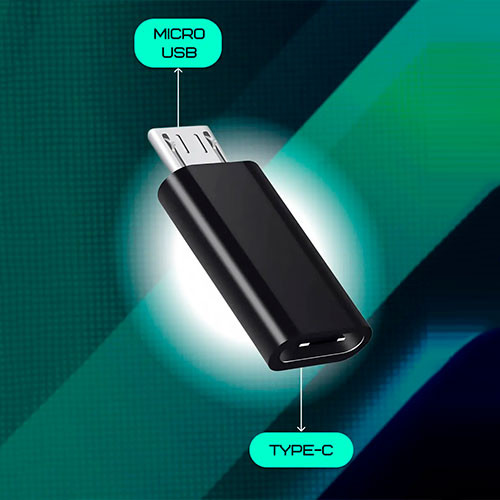 Переходник USB Type-C; Micro USB | MK03457