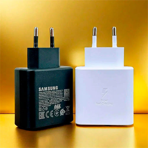 Оригинальное зарядное устройство Samsung 45 W сверхбыстрая зарядка, адаптер ЕС | MK03480