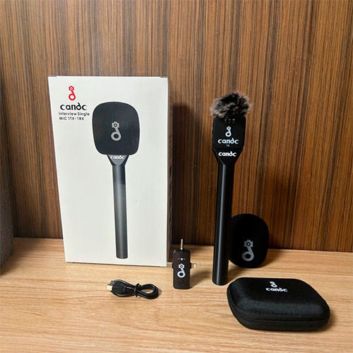 Беспроводной микрофон Candc Interview с одним передатчиком и одним приемником | MK03513