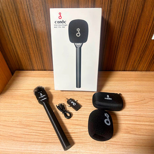 Беспроводной микрофон Candc Interview с одним передатчиком и одним приемником | MK03513