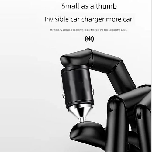 Быстрое автомобильное зарядное 200Wat 12v/24v USB-Typ-C | MK03553