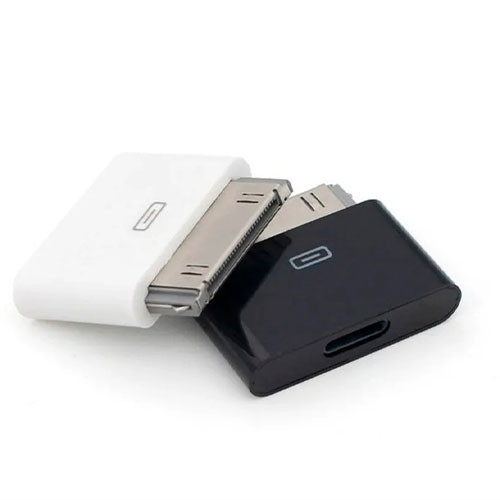 Адаптер 30-Pin для iPhone 4/4S (белый, Type-C female) | MK03566