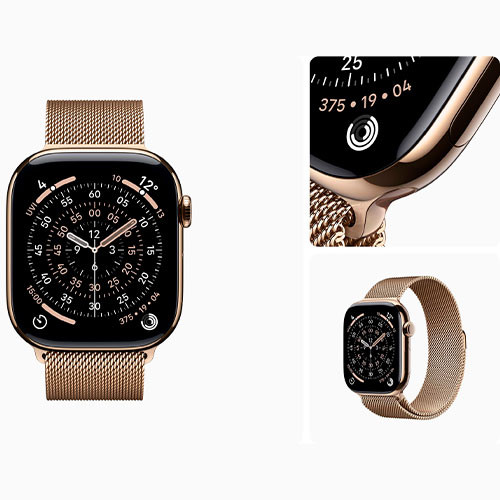 APPLE Watch Series 11 (46mm) Gold, Milanese Loop | MK03607