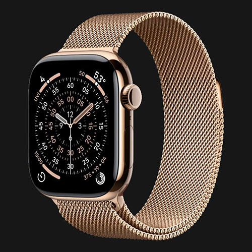 APPLE Watch Series 11 (46mm) Gold, Milanese Loop | MK03607