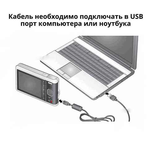 USB кабель для фотоаппарата Nikon Olympus Panasonic Sony | MK03620