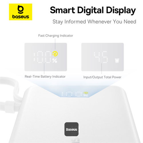 BASEUS PicoGo with Display 45W (10,000mAh) | MK03637