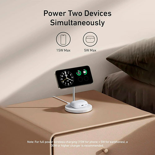 Anker MagGo Wireless Charger 2-in-1 Stand 15W | MK03670