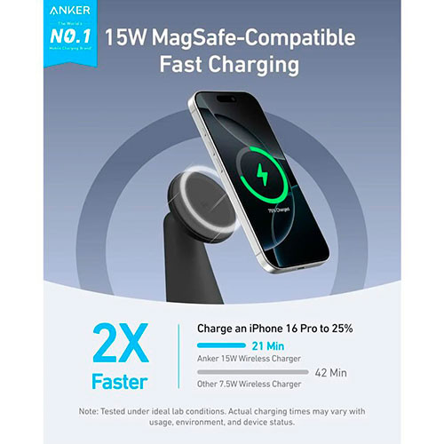 Anker MagGo Wireless Charger 2-in-1 Dock 15W | MK03671