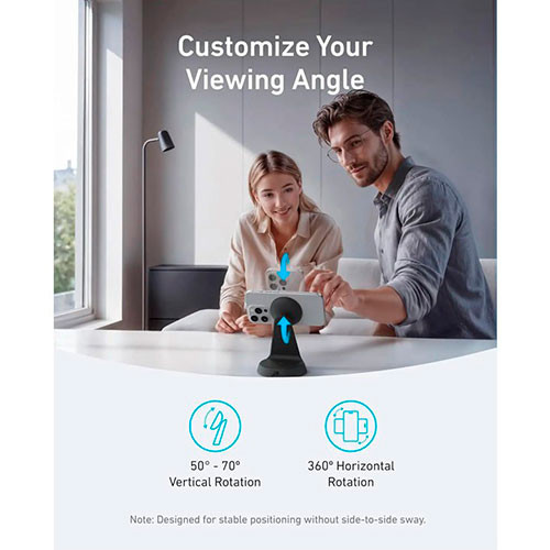 Anker MagGo Wireless Charger 2-in-1 Dock 15W | MK03671