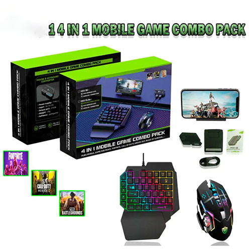 Игровой комплект клавиатура и мышь для смартфона и ПК | MK02127