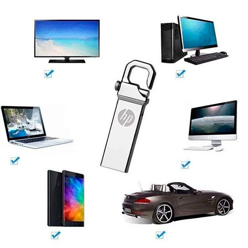 Флешка-накопитель HP 256GB v250w USB-накопитель из нержавеющей стали | MK03794