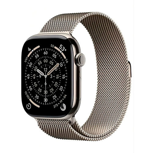 APPLE Watch Series 11 (46mm) Natural Titanium, Milanese Loop | MK03813
