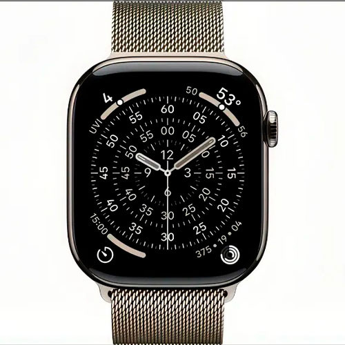 APPLE Watch Series 11 (46mm) Natural Titanium, Milanese Loop | MK03813