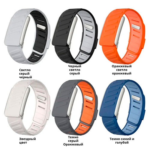 Ремешок Браслет Whoop 5.0 из силикона, двухцветный, водонепроницаемы | MK03823