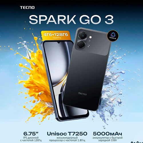 TECNO Spark Go 3 4/128GB | MK03878