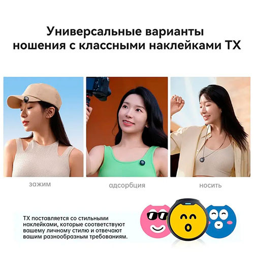 Микрофон петличный Lark M2 DUO беспроводной для Android и IPhone 2шт | MK04001