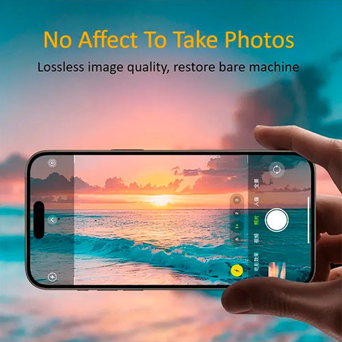 Защитное стекло для объектива камеры iPhone 18 Pro / iPhone 18  Pro Max | MK04102