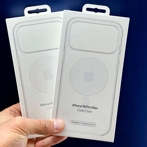 Чехол на iPhone 18 Pro Max MagSafe прозрачный с магнитом | MK04121