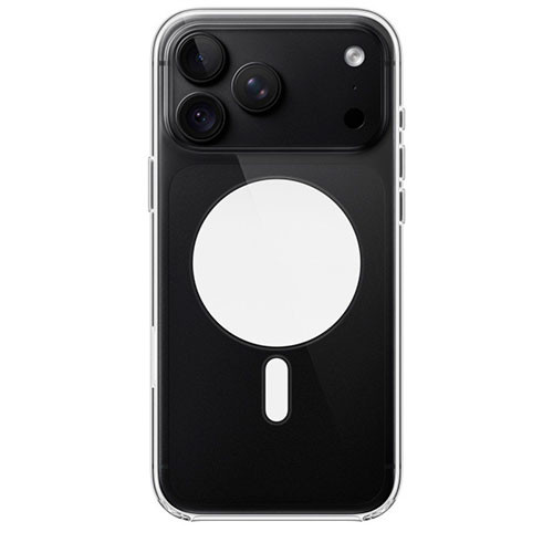 Чехол на iPhone 18 Pro MagSafe прозрачный с магнитом | MK04122