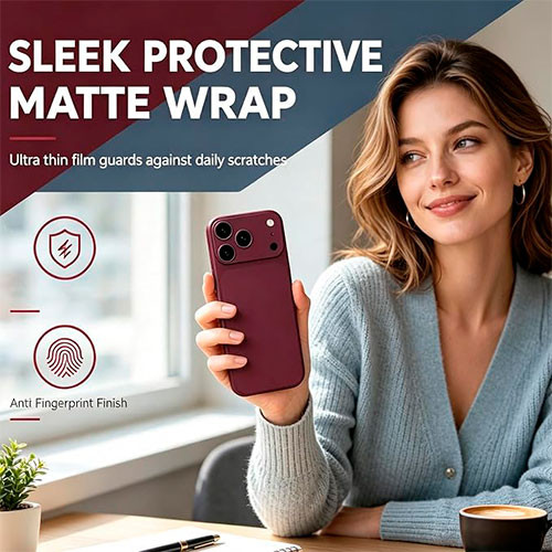 Защитная наклейка на заднюю панель  Для iPhone 17 Pro Max | MK04127